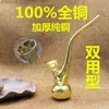 Cachimbo de Cobre Puro Antigo Longevidade Porta-Cigarro/Tabaco Rolado de Uso Duplo Cachimbo de Cobre com Filtro Magnetizado Porta-Cigarro É um Ótimo Presente