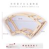 Soporte de Linterna Estilo Chino Tradicional Kit de Materiales para Soporte de Linterna de Madera Hecho a Mano DIY para Niños Soporte de Linterna de Conejo de Año Nuevo