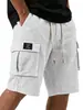 Pantalones Cortos Casuales de Verano para Hombre de Comercio Exterior Transfronterizo, Nuevos Pantalones Cortos Deportivos Casuales Rectos de Corte Holgado en Ocho Colores