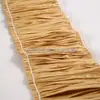 10 20cm Franja de Palha PP Renda Guarda-Sol Externo Praia Papel Ráfia Poliéster Palha Artesanato Pingentes