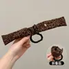 Elástico de Cabelo com Laço de Lã, Bola de Cabelo, Elástico de Cabelo de Ursinho, Argola de Cabelo Elegante de Veludo, Flor de Cabelo