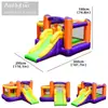 Castillo inflable AMF para niños, tobogán inflable pequeño para uso doméstico, castillo inflable para fiestas interiores hecho de tela Oxford