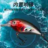 Nova Micro Isca 8g Rock Chubby Minnow Flutuante para Peixe Mandarim e Robalo Isca Artificial