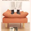 Reposapiés, Reposapiés de Madera Maciza, Taburete para Cambiar Zapatos en la Puerta del Hogar, Taburete Bajo Moderno y Sencillo para Sofá de Sala de Estar, Taburete Plegable con Cubierta Suave