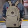 Mochila de Lona Bolso Escolar para Estudiantes Hombres y Mujeres Libros Escuela Secundaria Básica y Superior Estudiantes Universitarios Gran Capacidad Duradera Resistente a la Suciedad Mochila de Viaje
