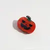 Moda Transfronteriza Lindo Mini Murciélago Calabaza Pin Halloween Fantasmita Telaraña Flequillo Pinza para el Cabello Accesorio para el Cabello