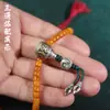 Pulseira de Cabeça de Buda Três Vias com Padrão de Rolo Retrô Acessórios de Contas do Tibete Contas de Buda Brinquedo Nuvem de Volta Acessórios de Pulseira e Colar de Contas de Buda