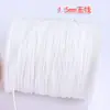 Venta de Liquidación Cordón Mambo de 1.5 mm al por Mayor Hilo 72# B Jade para Manualidades, Pulseras de Cuentas, Tejido de Collares, Cordones para Colgantes, Grueso