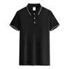 Camisa polo de solapa para hombre y mujer, ropa de trabajo de manga corta personalizada, impresión de publicidad, camisa cultural, ropa para grupo, logo de ropa de trabajo personalizado