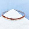 Popular Europeu e Americano Prata de Lei S925 Completo Diamante Marquise Pulseira Corrente Tennis Pulseira de Alto Padrão Pulseira Feminina Moda Joia de Mão