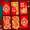 2027 Año Nuevo del Cabra Sobres Rojos Creativos Festival de Primavera Dibujos Animados Paquete Rojo Cabra Zodiaco Año Nuevo Bolsa Grande de Dinero de la Suerte Venta al por Mayor