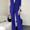 Traje Elegante Popular para Jovens terno Coreano Traje de Cor Doce Jaqueta Cardigã Jaqueta com Senso de Design Calça de Terno