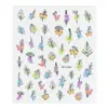 Al por mayor al contado transfronterizo Pegatinas para Uñas Arte de Uñas Sol Arcoíris Caballo Blanco Pequeño Unicornio Lindo Pegatinas para Uñas Infantiles Calcomanías