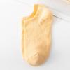 Calcetines de Color Sólido de Boca Baja Dopamina Transfronterizos Producto Nuevo Primavera y Verano Calcetines Unisex Estudiantes Absorbentes del Sudor Transpirables Calcetines Cortos