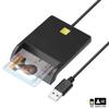 Lector Inteligente de Tarjetas Inteligentes Usb2.0 Tipo-C Todo en Uno para Tarjetas Bancarias Ic, Soporta Sim Id Cac