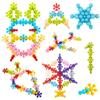 Fabricante Bloques de Construcción Estéreo Copo de Nieve Bloques de Construcción para Niños Juguetes Educativos Giratorios 3D Bloques de Construcción Flor de Ciruelo Venta al por Mayor