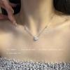 Recomendado por el comerciante ~ Collar Super Flash para mujer, diseño de alta gama, sentido de nicho, cadena de clavícula de moda, accesorios de collar de moda que combinan con todo