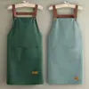 Nuevo Delantal Impermeable para Cocina Hogar a Prueba de Aceite Venta Directa del Fabricante Ropa de Trabajo para Catering Se Puede Imprimir Logo Publicidad