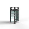 Torniquete automático de altura completa con escaneo de código QR para entrada y salida, puerta giratoria de alta seguridad, torniquete inteligente de paso peatonal para canchas de bádminton