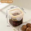 Caja de Almacenamiento para Huevos Cocidos BNBSSquare, Caja Sellada para el Hogar para Conservar la Frescura de Huevos Cocidos, Pepinillos y Marinar