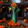 Fantasma Calabaza Alto 7 pies Decoración de Halloween Inflable Exterior Fantasma Divertido Festival de Fantasmas Accesorios Transfronterizos