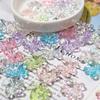 Flor de Cristal Flor de Cerezo Sinfonía Pegamento en Crema Funda para Teléfono DIY Hecho a Mano Resina Material para Accesorios del Cabello Pequeños Accesorios Manualidades