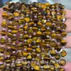 8mm Piedra Natural Cristal Ágata Facetada Apuntada Cuentas de Arroz DIY Pulsera Collar Accesorios de Joyería Productos Semiacabados Venta al por Mayor