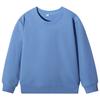 Sudadera de Algodón Puro Personalizada para Niños de Cuello Redondo Primavera y Otoño Estampada Uniforme de Clase de Jardín de Niños Logotipo Estampado Camiseta Interior