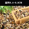 40 jin de seixos brancos naturais para paisagismo, pavimentação de jardins, vasos de flores, aquários, pavimentação de suculentas e construção com paralelepípedos.