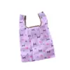 Bolsa de Compras Plegable Simple Portátil con Diseño de Muñeco Pequeño Lindo de Dibujos Animados Japoneses Bolsa Ecológica Mini Portátil