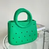 2026 Nueva Bolsa Transfronteriza de Eva Bolso Creativo DIY con Patrón de Agujeros Bolsa de Almacenamiento para Hombro Impermeable y Resistente al Desgaste Bolso para Mujer