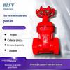 Válvula de gaveta de vedação macia com rosca interna Z15X-16Q ferro dúctil assento elástico medidor de vedação válvula frontal