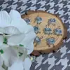 Colgante Ruyi de Aguamarina Natural Accesorios para Pulseras DIY Joyería al por Mayor