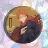 Cinco peças de emblema de guerra de Manshu Wu, rolo de cachorro, espinho, osso B, preocupação, também bidimensional, anime, barra, boca de cavalo, emblema de ferro