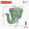 Estilo Escandinavo Gancho de Ropa Creativo Retro Americano Francés Decorativo Forma de Elefante Perchero para Llaves de Entrada Gancho para Puerta