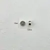 Patrón Auspicioso Estilo Chino Plata de Xizang Cuentas Sueltas 10 mm con Símbolo de Fortuna, Cuerda Trenzada Danza del León Abalorios Hechos a Mano Accesorios para Joyería DIY