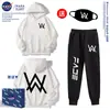 Conjunto Jiahao Co-Branded Nasa, Moletom Igual ao de Allen Walker para Homens e Mulheres, Conjuntos com Capuz e Calça para Outono e Inverno