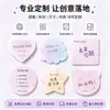 Adesivos personalizados, blocos de notas à prova d'água, impressão de logotipo, formato e design personalizados