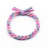 Cuerda para el pelo trenzada de torsión de combinación de colores coreana de alta elasticidad, grosa, anillo para el pelo, cuerda para el pelo anudada tejida a mano, fabricantes, venta al por mayor
