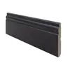 Material de Madera MDF Madera Maciza Zoclo Sala de Estar Dormitorio Decoración de Pared PVC Imitación Madera Exportación Mismo Estilo