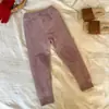 Pantalones Térmicos Acolchados de Doble Capa Rayados de Algodón con Seda de Morera + Lana de Oveja, Capa Interior para Uniforme Escolar de Niños de Invierno Aimobeibei