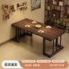 Mesa de Comedor, Combinación de Mesa y Sillas de Comedor Comerciales, Mesa de Comedor Sencilla para Sala de Estar, Mesa Rectangular para Alquiler de Apartamento Pequeño en Casa