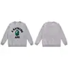 Suministro Mayorista Transfronterizo de Marca de Moda de Comercio Exterior Sudadera Pesada de Algodón Pe con Cuello Redondo Chaqueta Larga de Tiburón 14