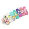 Lima de Uñas de Dibujos Animados Doble Cara Pelo Mixto 5 cm Mini Lima de Uñas Lima de Uñas para Niños Portátil Más Lima