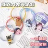 Cuerda para el pelo de acrílico Personalizada Colgante Periférico de Estrella de Pareja Banda para el pelo Diadema DIY Linda para Niños Goma para el pelo de Niñas