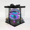 Baloncesto Reflectante Transfronterizo No. Baloncesto Fluorescente Brillante de 7 Noches PU Resistente al Desgaste Fresco Regalo de Celebridad de Internet Baloncesto Personalizable