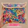 Anillo para el Pulgar de Color Caramelo para Niños Cuerda Elástica Alta para el Cabello de Niñas Cuerda para el Cabello Cabello de Bebé Accesorios para el Cabello