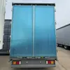Remolque de Transporte Logístico de 5 Ejes Transfronterizo, Semirremolque Tipo Caja con Puente Elevador de Suspensión de Aire, Camión de Lona de Gran Canal de 120 Metros Cúbicos