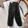 Pantalones anchos informales para mujer, pantalones de paracaídas absorbentes de sudor y de secado rápido, ropa para padres e hijos de primavera 2024 464888