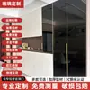 Puertas de Gabinete de Vidrio Armario Minimalista Zapatero Puertas de Gabinete de Vidrio Templado Puertas de Vidrio Sin Marco Gabinete de Vino Puertas con Marco de Aluminio Gabinetes Personalizados